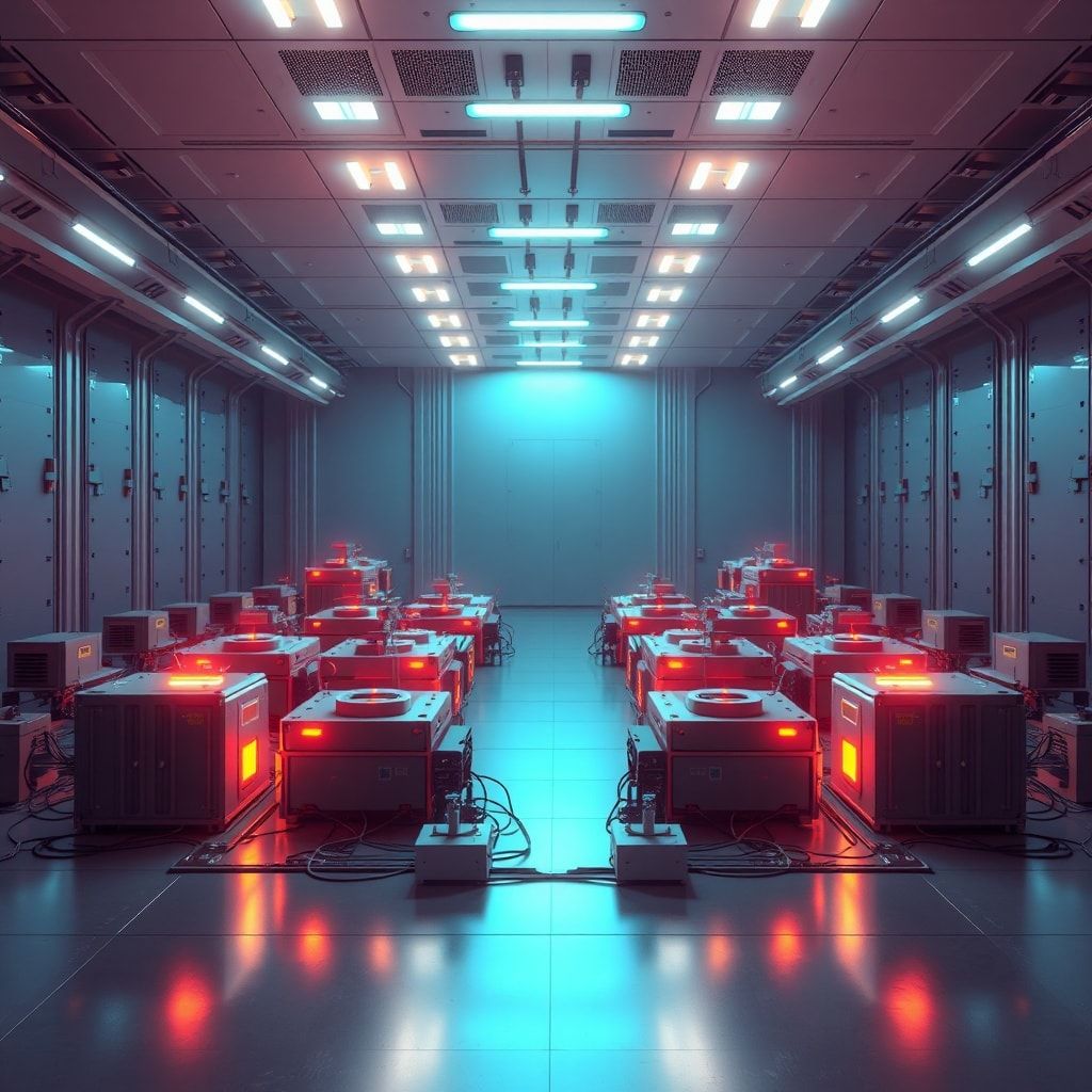 Docker containers orchestrating AI