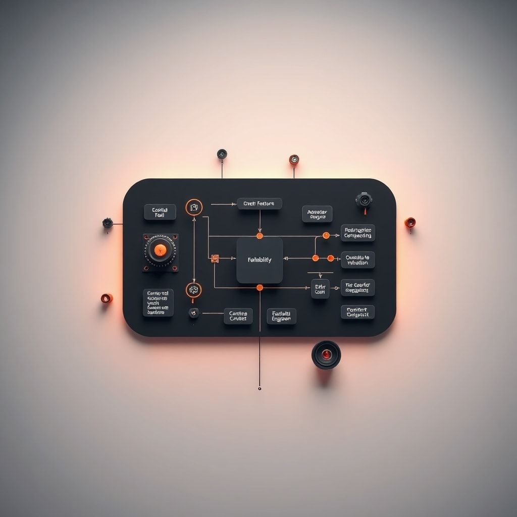 Reliability engineering components flowchart