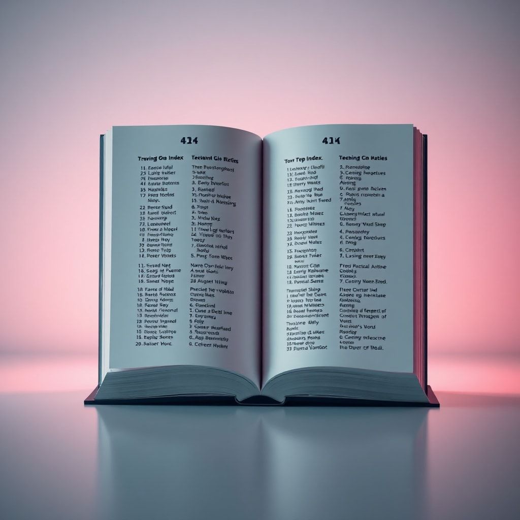 Book index vs sequential scan