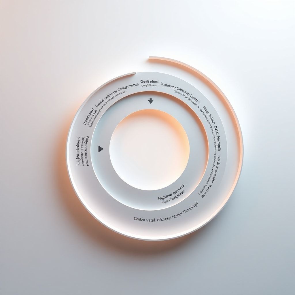 Iterative development spiral diagram